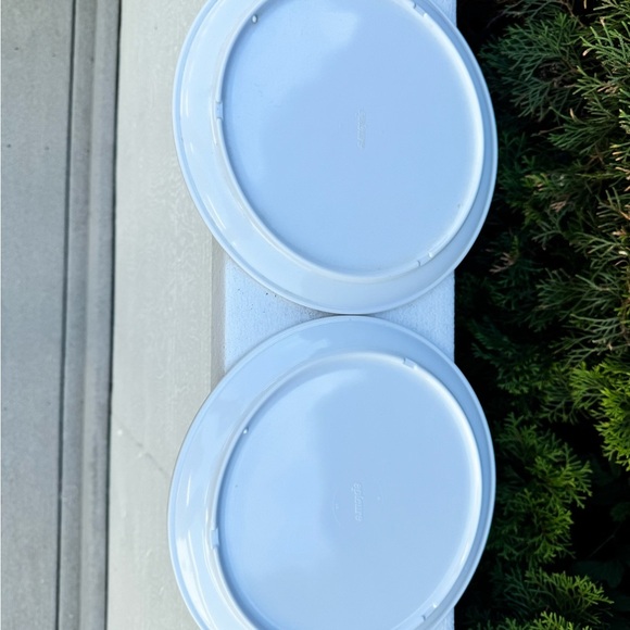 Vintage Strawberry Melamine Dinner Plate Set of 4 EPICURE Floral MCM 60s 70s - Picture 3 of 7